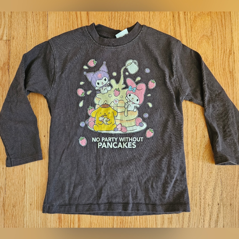 Zara My Melody, Kuromi, & Pompompurin Tee 6-7Y